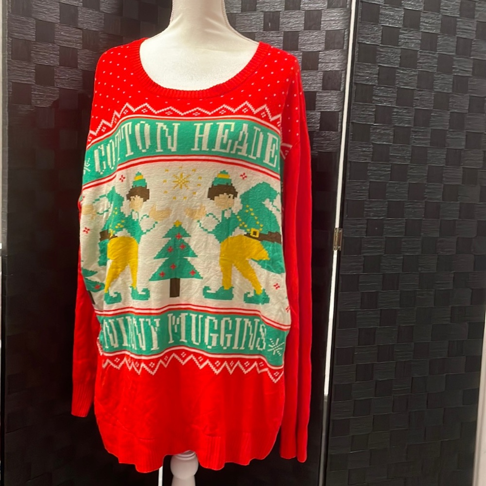 Elf ugly Christmas sweater